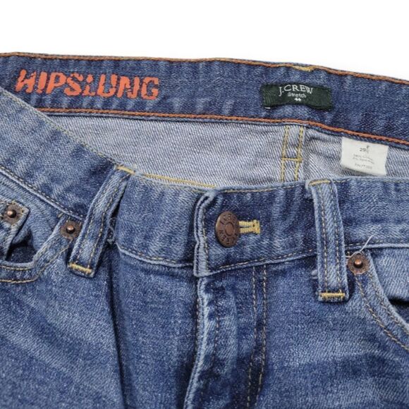 J Crew Jeans Size 29R J. Crew Stretch HipSlung Jeans Boot Cut Jeans Blue Denim - Picture 5 of 6